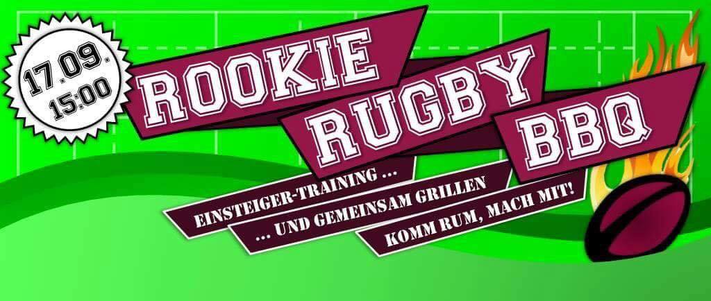 Rookie Rugby BBQ im Rugby Park