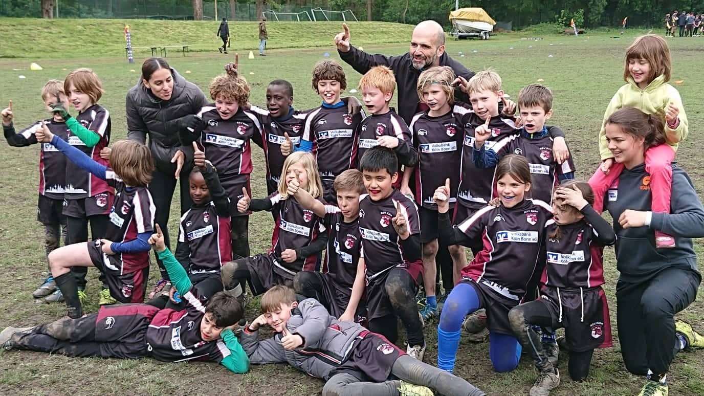 Großeinsatz in der Kölner-Rugby-Jugend