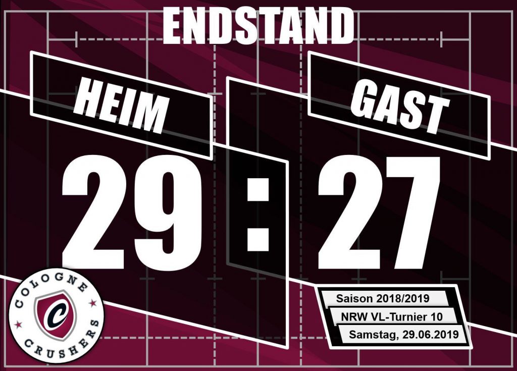 Saisonabschluss der Cologne Crushers Rugby Sport Verein Köln