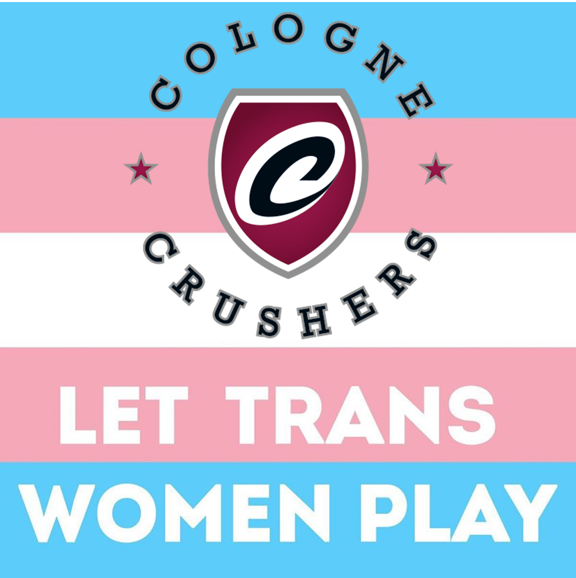 Der RSV Köln und ihre Cologne Crushers setzen sich für Trans-Frauen ein.