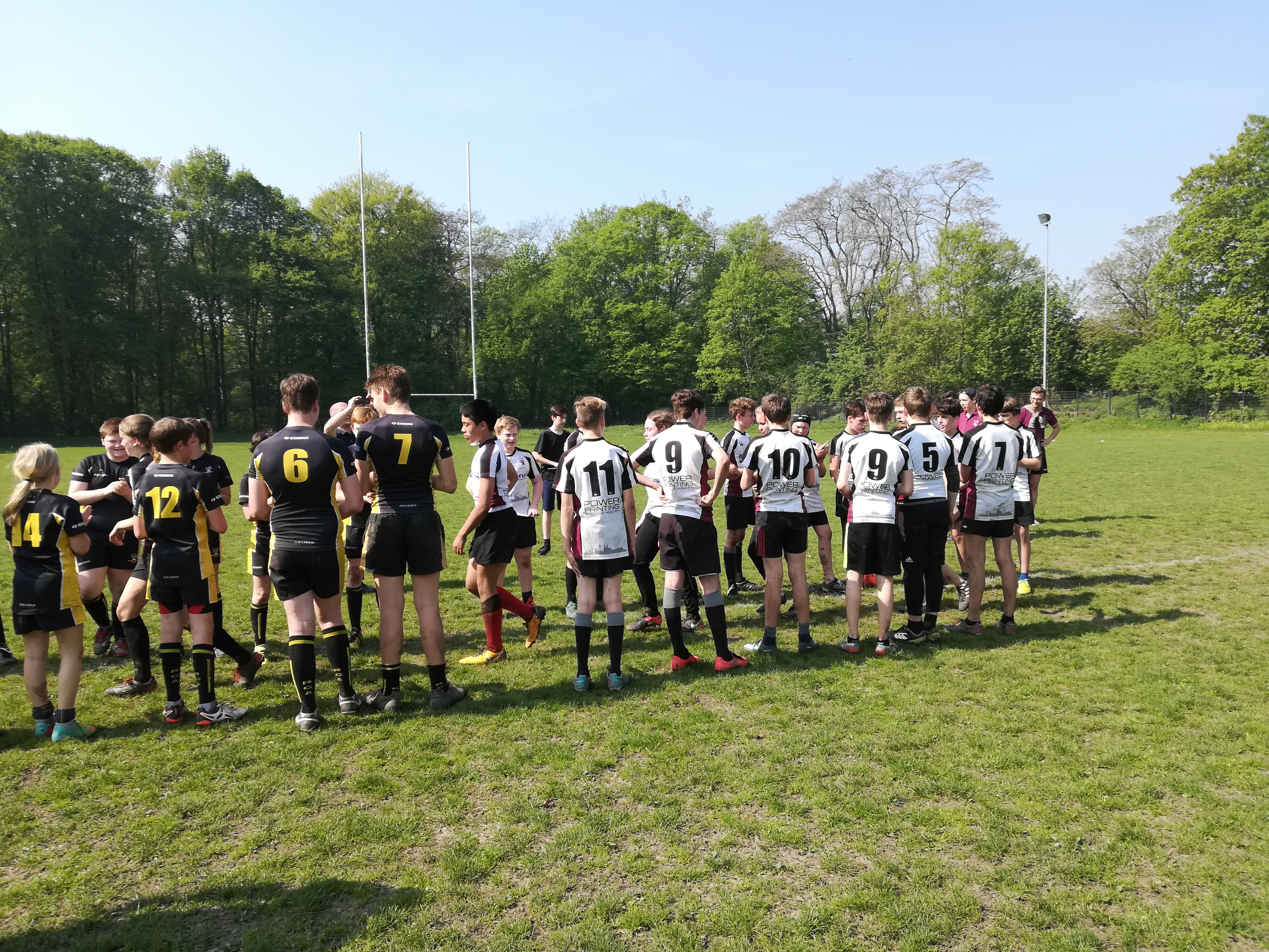 Spitzenspiel der NRW U14-Liga im Kölner Rugby Park